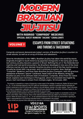 6 DVD SET Modern Brazilian Jiu Jitsu Comprido Medeiros mma grappling street ring